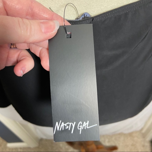 NASTY GAL Open Back Black Bodysuit - Picture 7 of 8